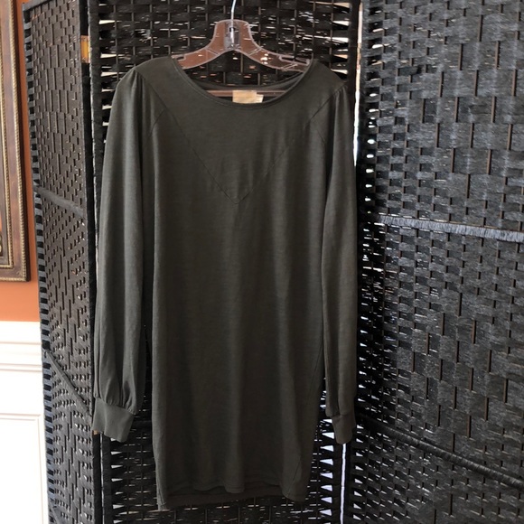 Nation LA Long Sleeve Tee Dress Size S NWOT - Picture 1 of 9